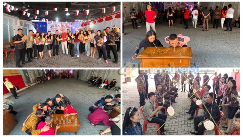 Rayakan HUT ke-81 RI, BRI BO Tarutung Gelar Lomba Tradisional Pererat Kebersamaan Insan BRILiaN